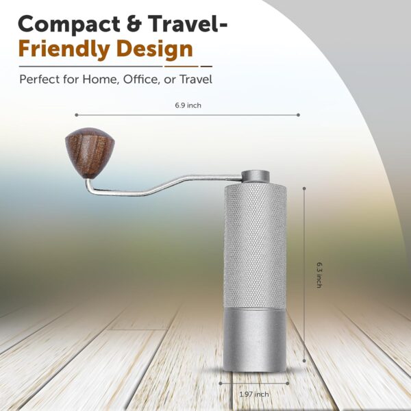 5 in 1 Accessories Manual Coffee Grinder 25G - Image 3