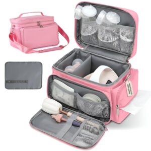 Breast Pump Bag Fit for Spectra S1 and S2, Wearable Breast Pump Bags with Milk Pack